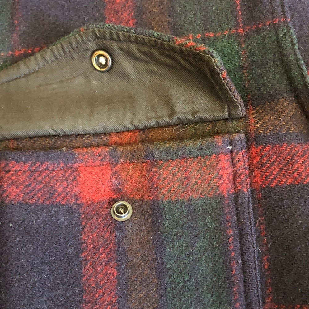 Vintage Pendleton Men's All Wool Shirt Jacket - Picture 5 of 13